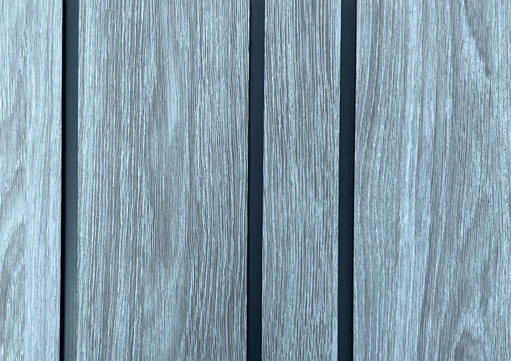 bardage pvc gris clair